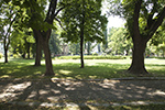 Labyrinth-Park (Dr.Schlossar Park). Foto: Ulla Sladek, Juni 2015
